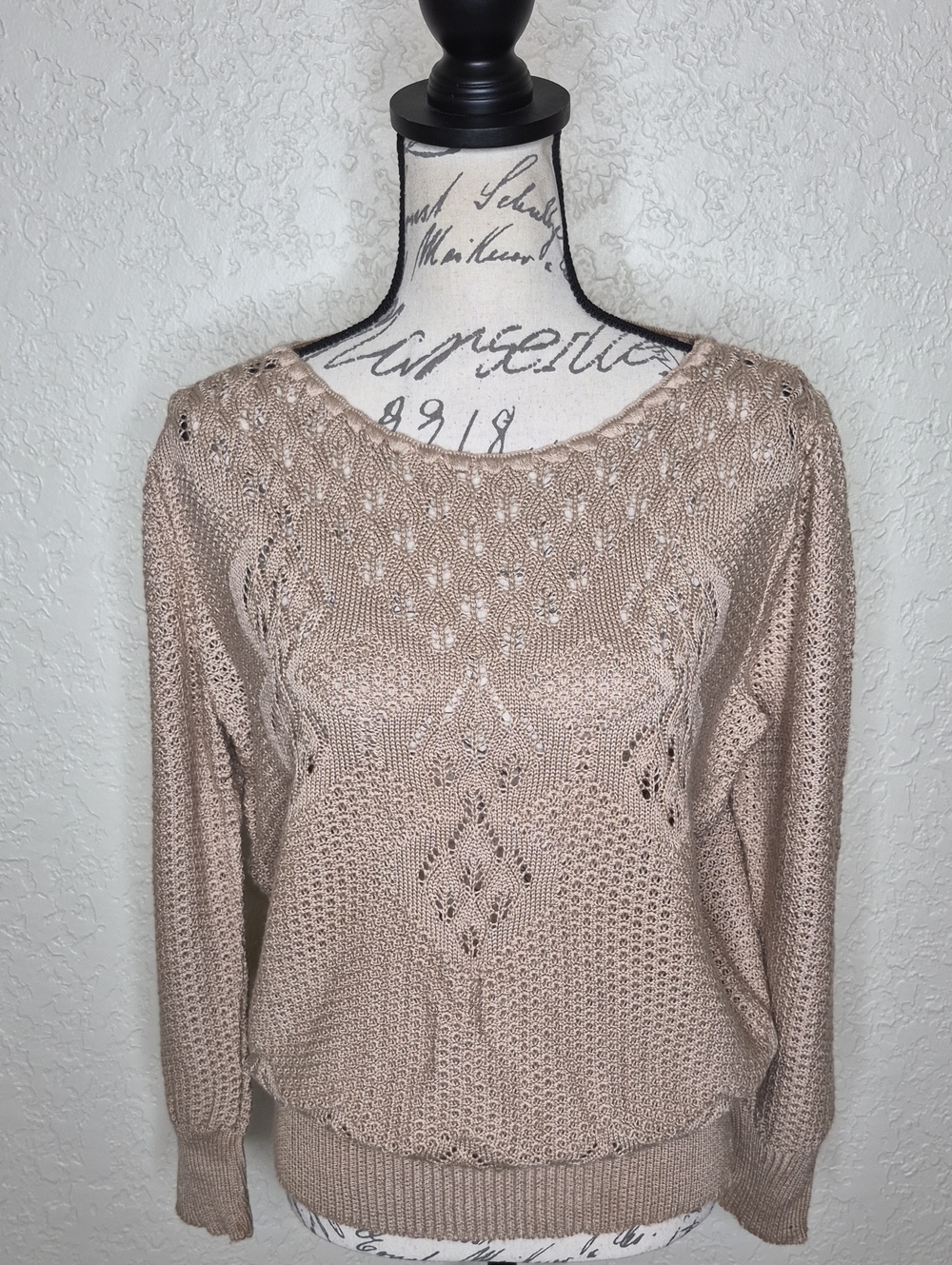 Jolie Long Sleeve Sweater Brown